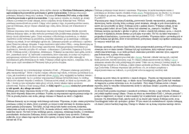 Fragment tekstu z nagłówkiem "Literacki obraz końca świata".