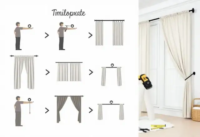 Jak powiesić firanki bez karnisza - proste i tanie metody na dekorację