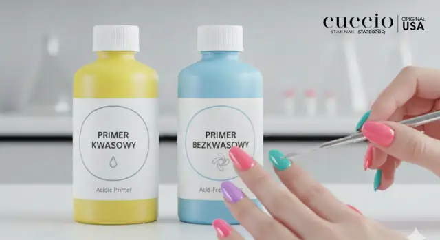 Primer do paznokci: Kwasowy czy bezkwasowy? Wybierz dla trwałości!