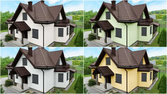 Jaka elewacja do brązowego dachu, aby uniknąć błędów w aranżacji?