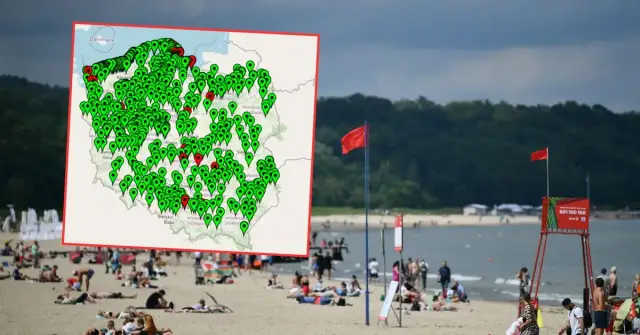 Sinice Bałtyk: Czy Twoja plaża jest bezpieczna? Sprawdź mapę GIS