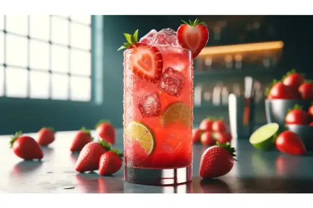 Najlepszy drink truskawkowy w Thermomixie - łatwy przepis na lato