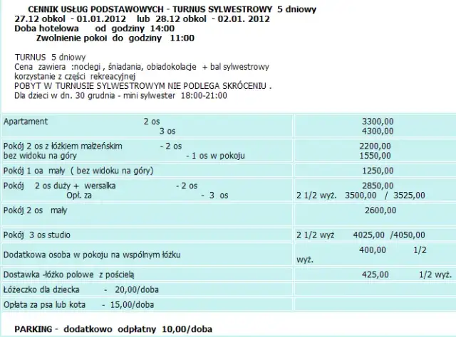 Cennik wyciągów w Bukowinie Tatrzańskiej – poznaj tajemnice cen i ofert