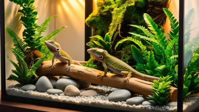 Jak zrobić terrarium dla jaszczurki, aby uniknąć błędów i chorób