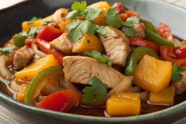 Soczysta Wieprzowina z Warzywami: Przepis Krok po Kroku