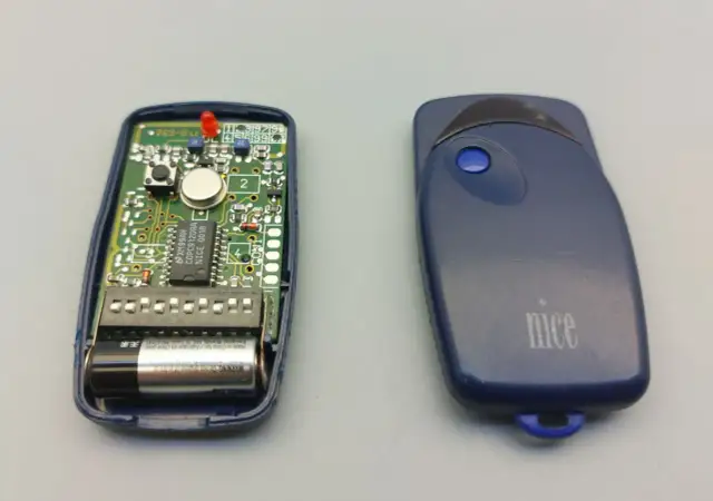 Wymiana baterii w pilocie Nice Flor S - prosta instrukcja krok po kroku
