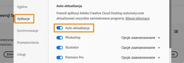 Zainstaluj Photoshop bez problemów - zaktualizuj system operacyjny