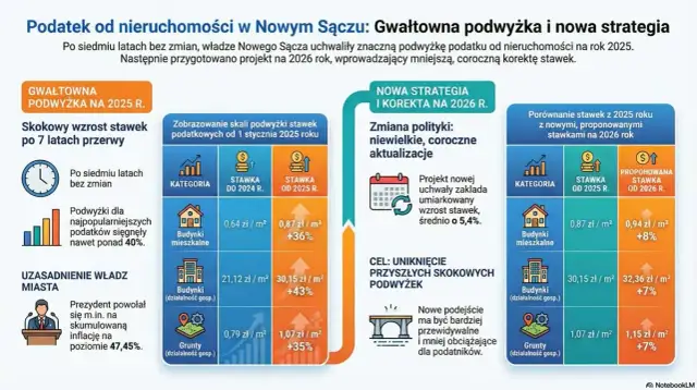 Podatek od nieruchomości jednorazowo? Tak! Zyskaj spokój na rok.
