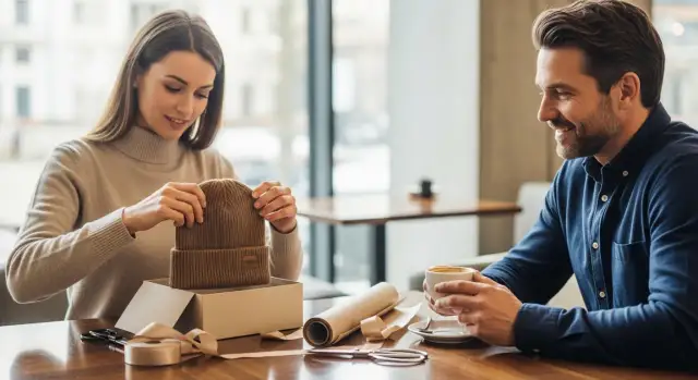 Jak zapakować czapkę na prezent, aby wyglądała wyjątkowo i elegancko