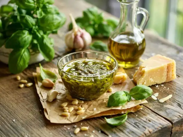 Jak zrobić idealne pesto w domu? Sekret smaku i zielonego koloru