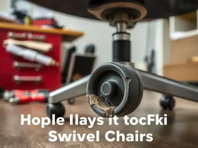 Jak zablokować krzesło obrotowe? Blokada bujania, kółek i obrotu