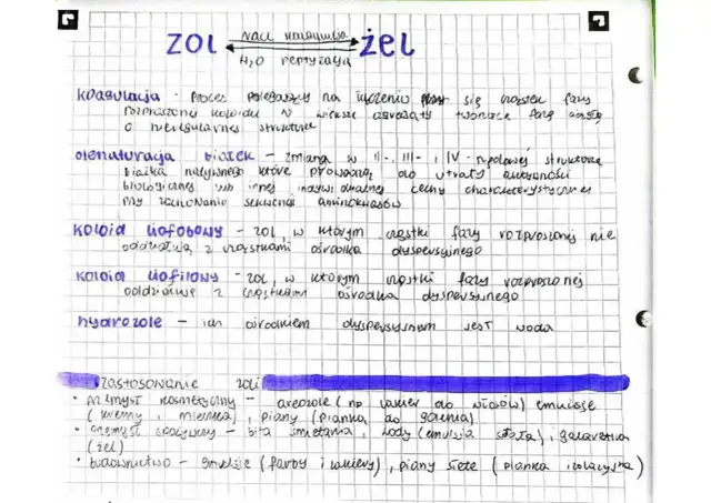 Zol w chemii: Od mleka po leki zrozum układy koloidalne