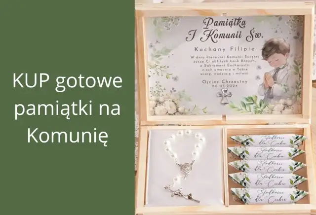 Życzenia komunijne: gotowe inspiracje i porady na niezapomniane życzenia