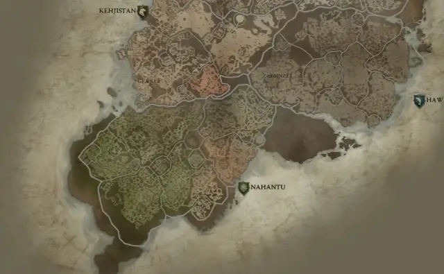 Mapa świata w Diablo 4 - co już wiemy o lokacjach?