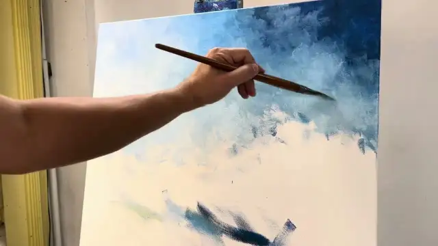 Jak namalować chmurki na ścianie - proste techniki i efekty, które zachwycą