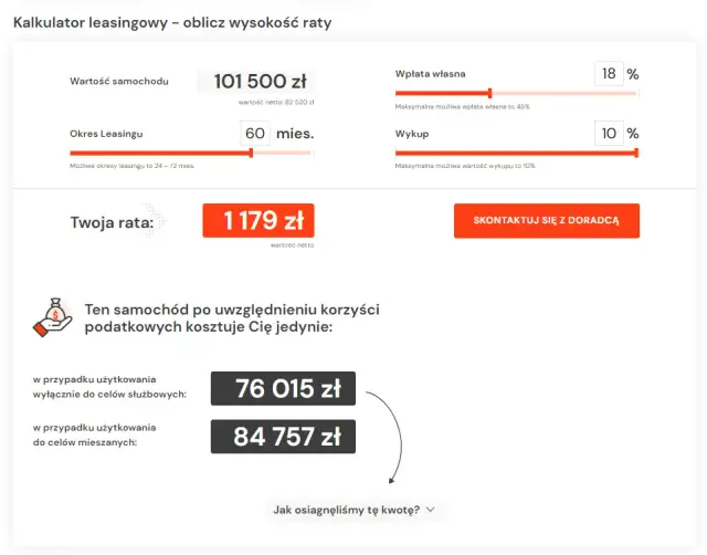 Kalkulator leasingu: Jak obliczyć raty i porównać oferty online