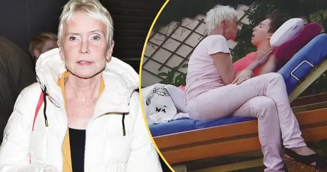 Ewa Błaszczyk z synem, który jest niepełnosprawny. Aktorka opiekuje się nim z miłością, mimo że córka Ewy Błaszczyk nie żyje.