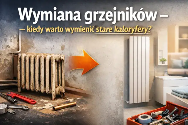 Wymiana grzejnika w bloku: poradnik krok po kroku (2026)