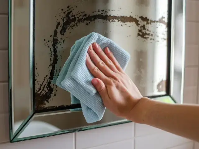 Jak pozbyć się czarnych plam na lustrze - skuteczne metody i porady