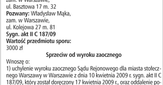 Wyrok zaoczny: Co to jest? Jak się bronić i uniknąć?