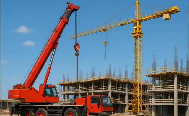 Dźwig czy żuraw: kluczowe różnice, które musisz znać przed wyborem