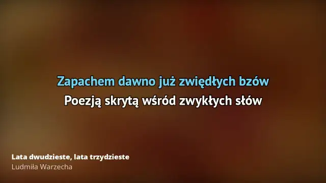 Kto śpiewa lata dwudzieste lata trzydzieste? Odkryj wykonawcę!