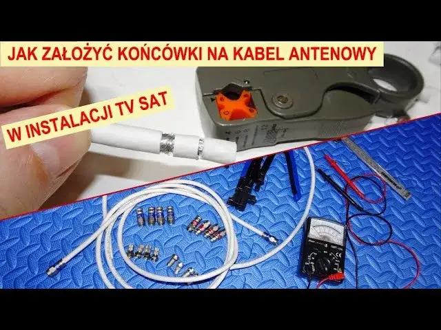 Jak prawidłowo zarobić kabel antenowy, aby uniknąć zakłóceń sygnału