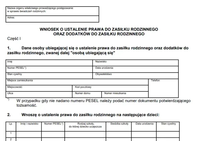 Do kiedy składać wnioski na rodzinne, aby nie stracić świadczeń