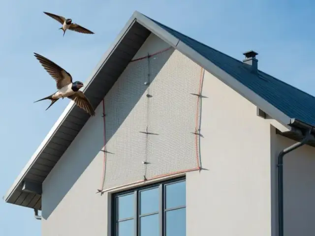 Skuteczne metody jak odstraszyć jaskółki z elewacji bez naruszania prawa