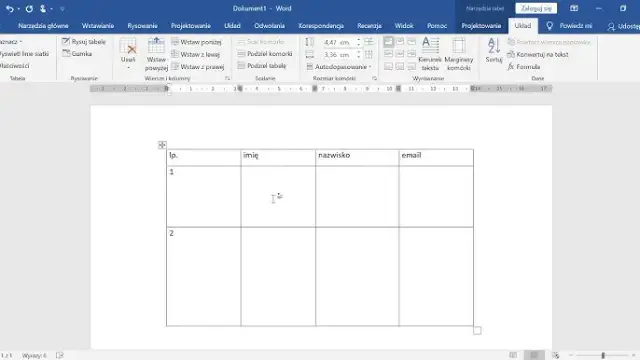 Jak wstawić tabelę w Wordzie - proste kroki, które musisz znać