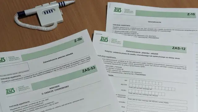 Jakie dokumenty do ZUS potrzebne na L4 po ustaniu zatrudnienia?