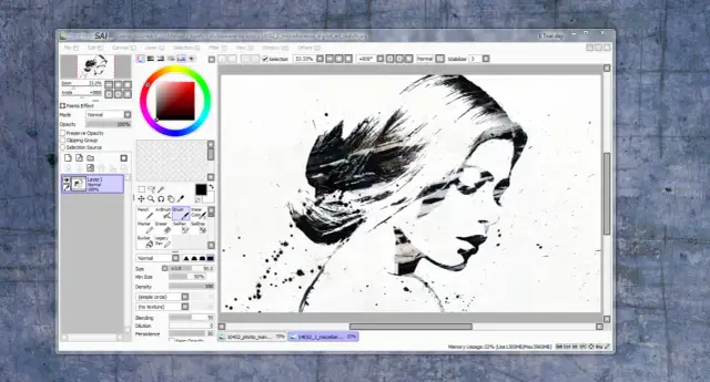 Jak malować w Paint Tool Sai - proste techniki dla początkujących