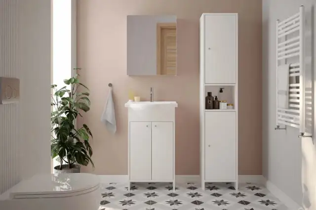 Jak urządzić łazienkę w bloku: sprytne triki na małą przestrzeń