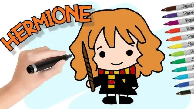 Jak narysować Hermionę Granger - łatwe kroki, które zaskoczą każdego