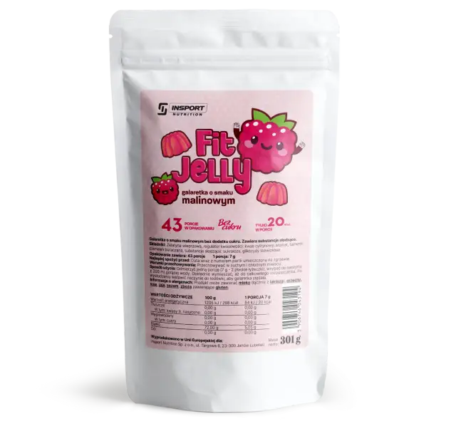 Ile kcal ma galaretka malinowa? Liczby, diety i zdrowe zamienniki