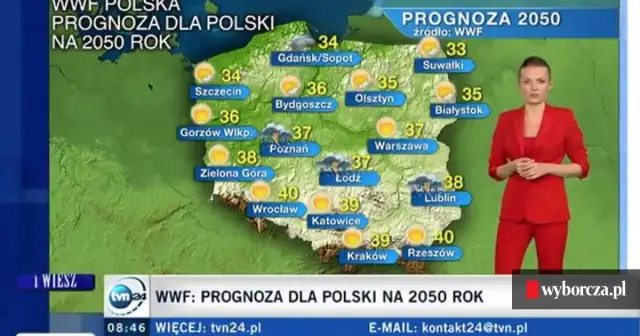Polska: Klimat zmienia się szybciej. Co nas czeka do 2050?