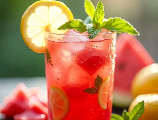 Proste i orzeźwiające koktajle arbuzowe na gorące dni