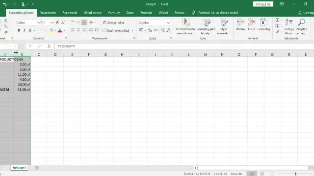 Jak obliczyć cenę netto w Excelu bez błędów i komplikacji