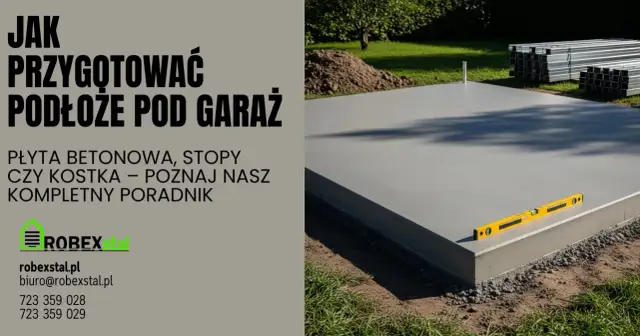 Płyta fundamentowa pod garaż - wybór na lata? Koszty i budowa 2026