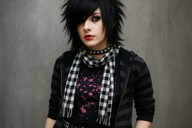 Jak wygląda styl emo dziś? Przewodnik po estetyce lat 2000.