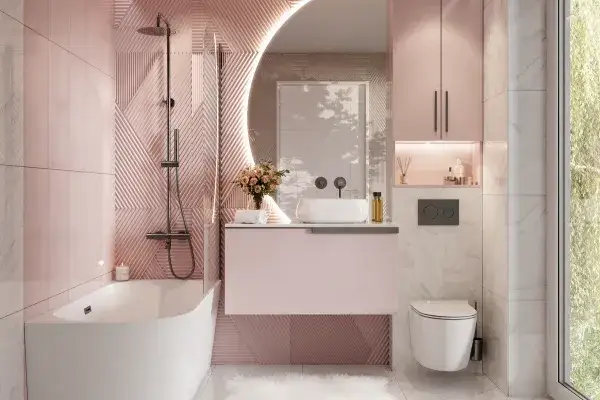 Łazienka z dużym oknem: projekt, inspiracje i jak wykorzystać naturalne światło?