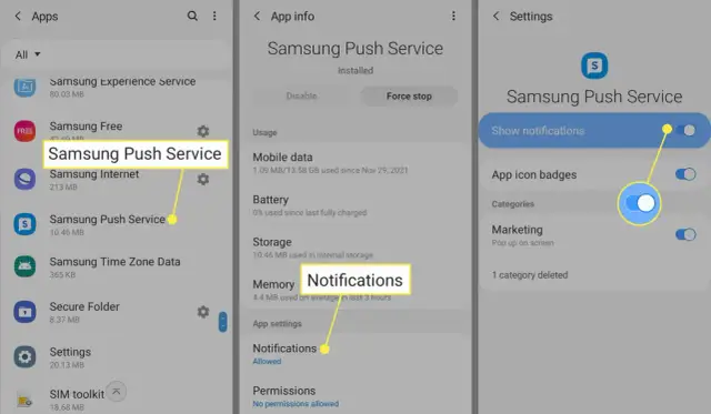 Samsung Push Service - co to za aplikacja i jak ją wyłączyć?