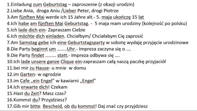 Jak napisać zaproszenie po niemiecku - przykłady i porady, które pomogą