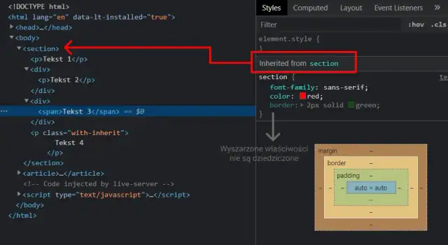 CSS w HTML: 3 metody, kaskada, specyficzność. Stylowanie bez błędów