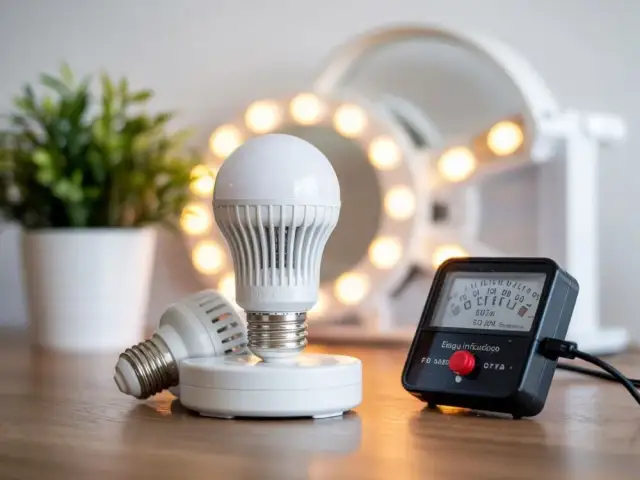 Rzeczywiste zużycie prądu lampy LED 50W - poznaj koszty i oszczędności