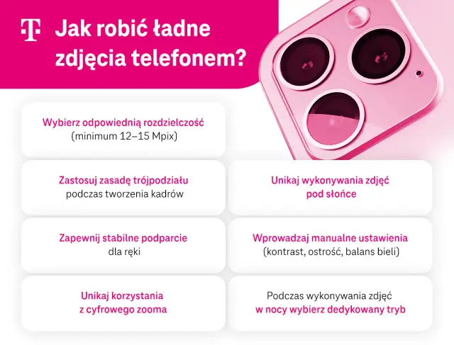 Jak robić lepsze zdjęcia telefonem - Jak poprawić jakość bez filtrów?