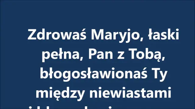 Zdrowaś Maryjo czy Mario - odkryj prawdę o modlitwie i jej znaczeniu