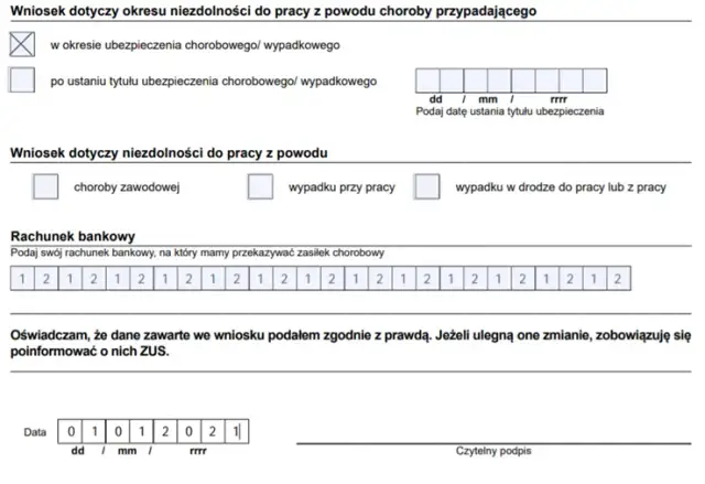 Zasiłek chorobowy po ustaniu pracy: Dokumenty do ZUS krok po kroku