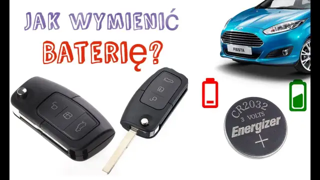 Prosta wymiana baterii w kluczyku Ford – uniknij problemów z pilotem
