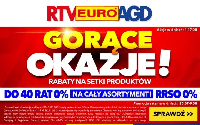 Rtv euro agd do kiedy promocja - nie przegap najlepszych ofert